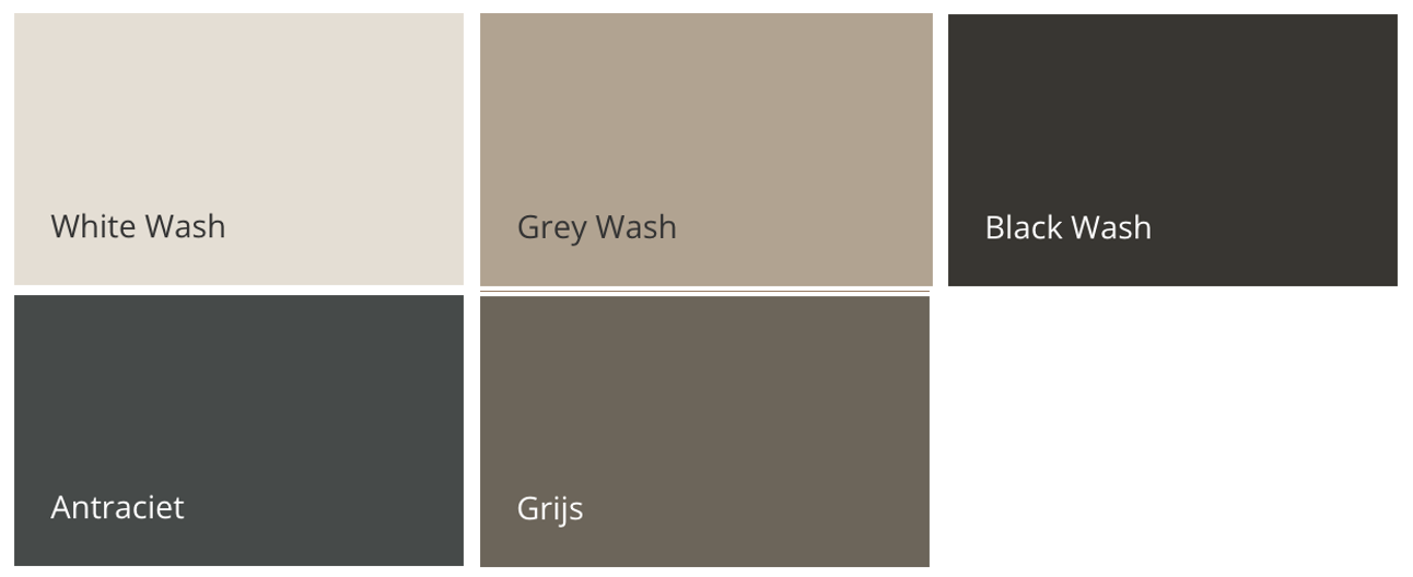 Ronde Ponteggi bijzettafels van steigerhout kleuropties