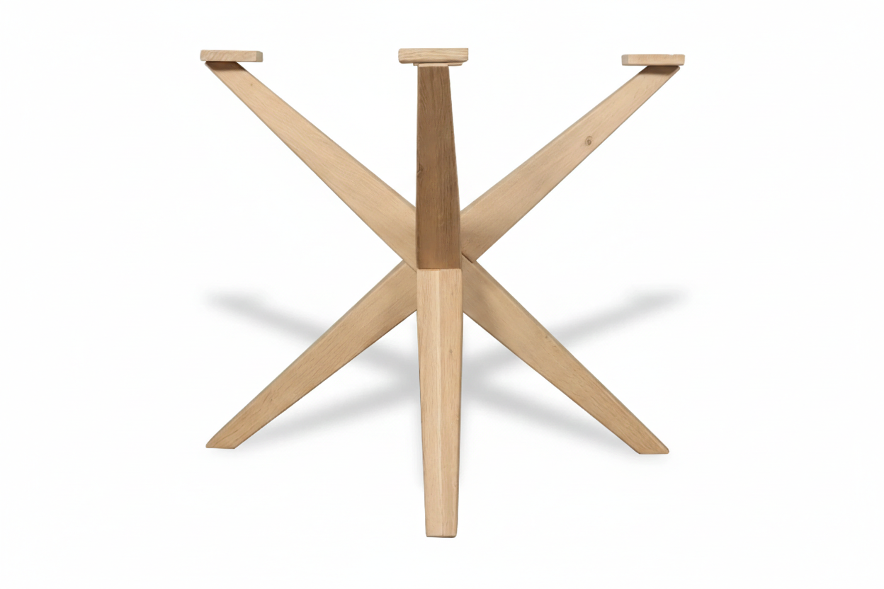 Torven Tapered Oak Tapse Kruispoot