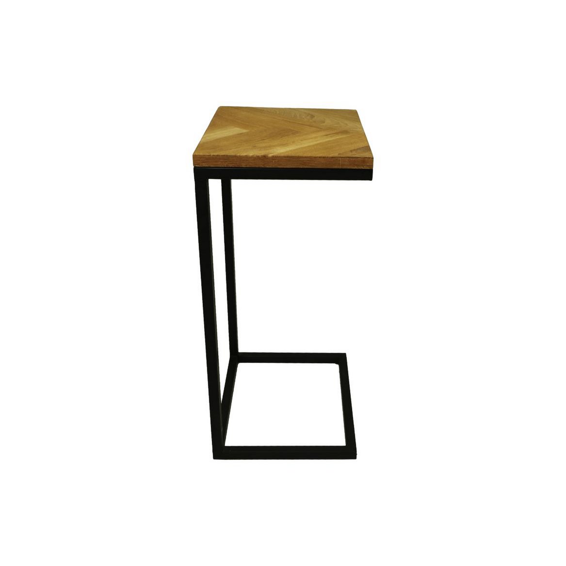 Visgraten 'Lukea' Bijzettafel