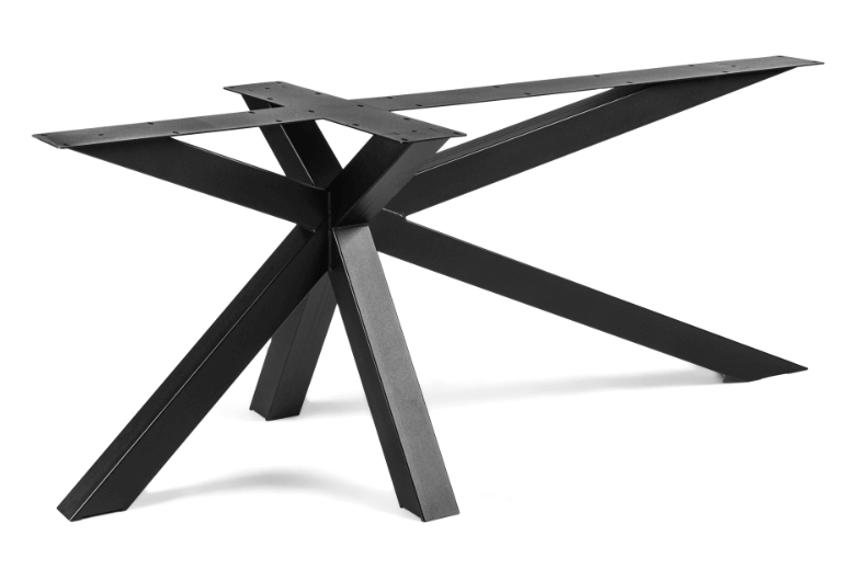 Matrix-frame Asymetrisch Eettafelpoot