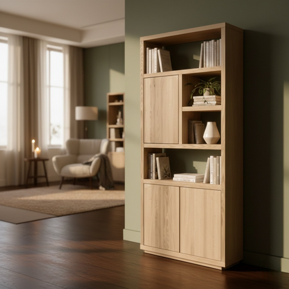 Valento Oak – Massief Eiken Wandkast