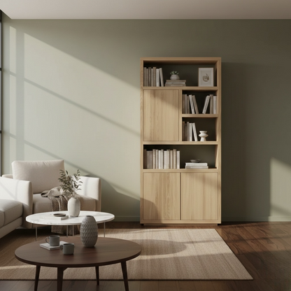 Valento Oak – Massief Eiken Wandkast
