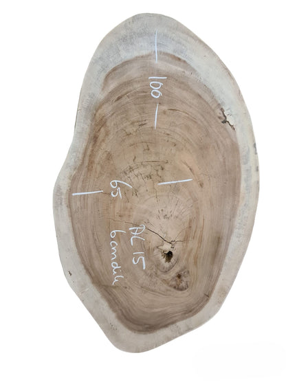Speelse suar salontafel van boomstam 