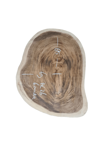 Unieke suar boomstam salontafel op maat