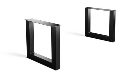 U-frame Eettafelpoot