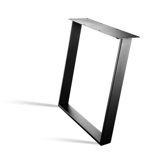 U-frame Eettafelpoot (Schuin)