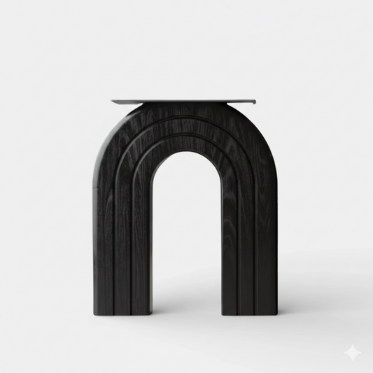 Vaulta Oak (Zwart) Eettafelpoot