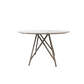 'Zenith’ Carrara marmeren ronde eettafel