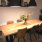 Eiken Boomstam Eettafel