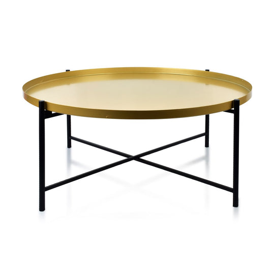 Lucas salontafel zwart en goud, black and gold 