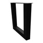 U-frame Eettafelpoot (10x10 cm)