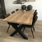 Eiken Rechte Eettafel