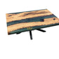 Classic Epoxy Salontafel - 'Emerald'