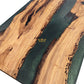 Classic Epoxy Salontafel - 'Emerald'