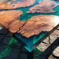 Stonz Epoxy Salontafel - 'Emerald'