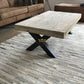 Steigerhouten Salontafel
