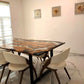 Rechte Epoxy Eettafel