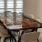 Rechte Epoxy Eettafel