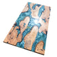 Rechte Epoxy Eettafel - ''Turquoise''