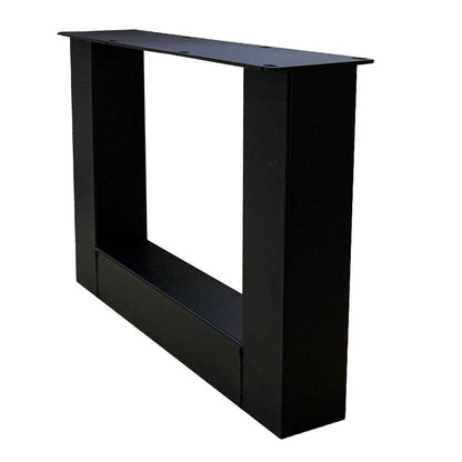 U-frame Salontafelpoot zwart