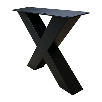 X-frame Salontafelpoot zwart