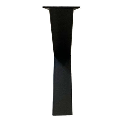 X-frame Salontafelpoot zwart breedte